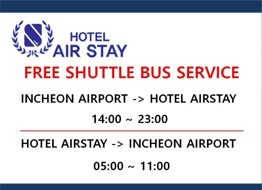 Incheon Airporthotel Airstay Exterior foto